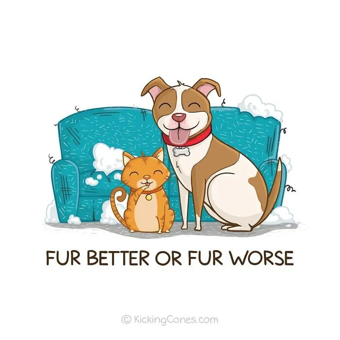 This Artist Uses Puns And Cute Characters To Brighten Your Day (32 Pics)