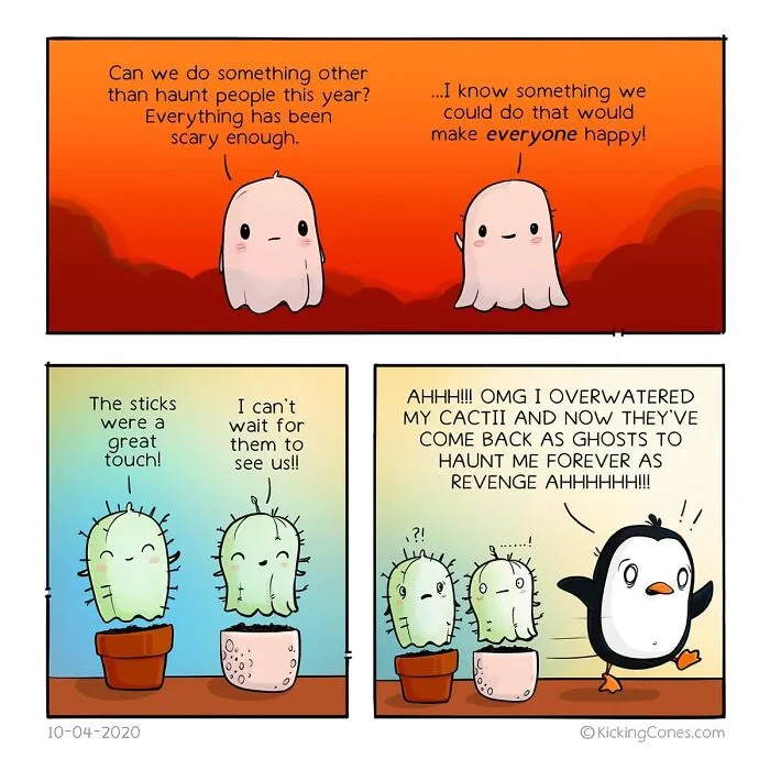 Artist Made 36 Comics That Switch Between Pure Fun And Subtle Commentary
