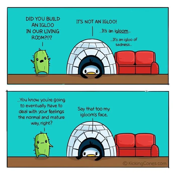 Artist Made 36 Comics That Switch Between Pure Fun And Subtle Commentary