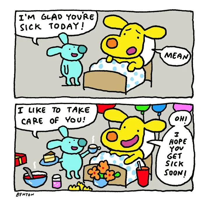 Artist Creates 28 Funny Comics Imagining Dogs In Everyday Situations