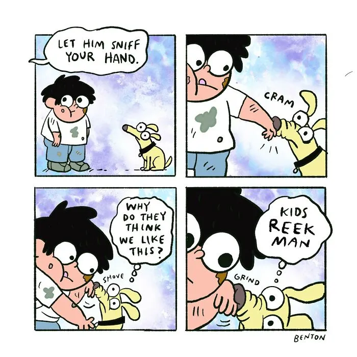 Artist Creates 28 Funny Comics Imagining Dogs In Everyday Situations