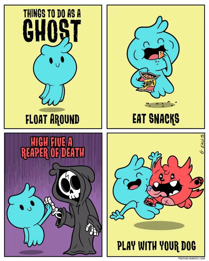This Wholesome Comic About A Little Ghost Might Haunt Your Heart In The Best Way (20 New Pics)