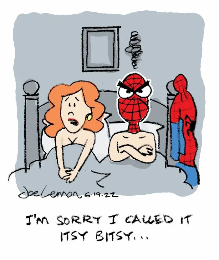 This Cartoonist Uses One-Panel Comics To Perfectly Skewer Pop Culture Characters (50 Pics)