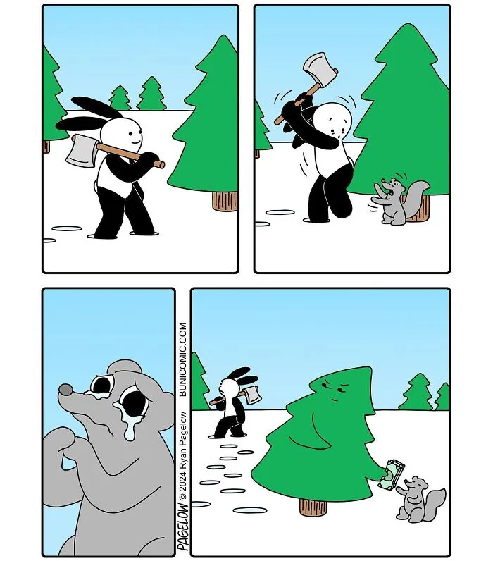 This Artist Makes Comics That Are Funny, Sad, And Twisted At The Same Time (49 New Pics)