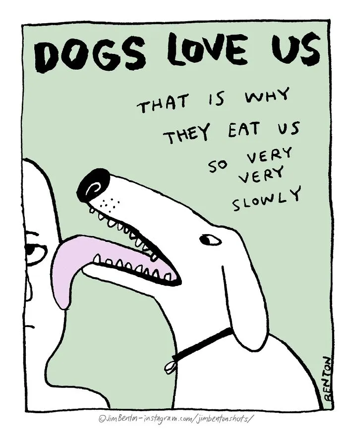 Artist Creates 28 Funny Comics Imagining Dogs In Everyday Situations