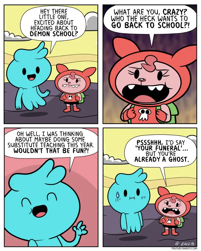 This Wholesome Comic About A Little Ghost Might Haunt Your Heart In The Best Way (20 New Pics)