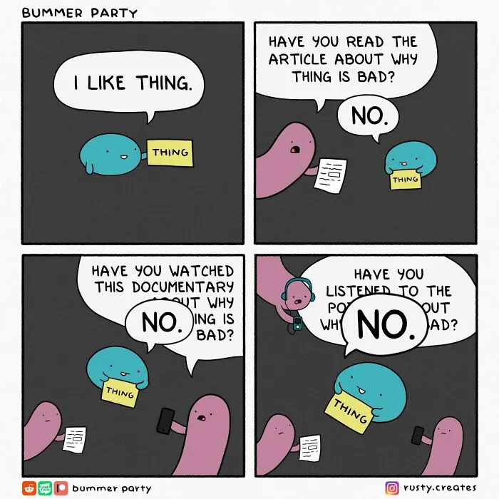 "I Just Want People To Laugh": 28 New Bummer Party Comics Packed With Surprising Twists
