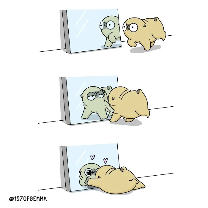Artist Draws Her Life With Mochi The Pug, And It’s Funny And Heartwarming (23 New Pics)