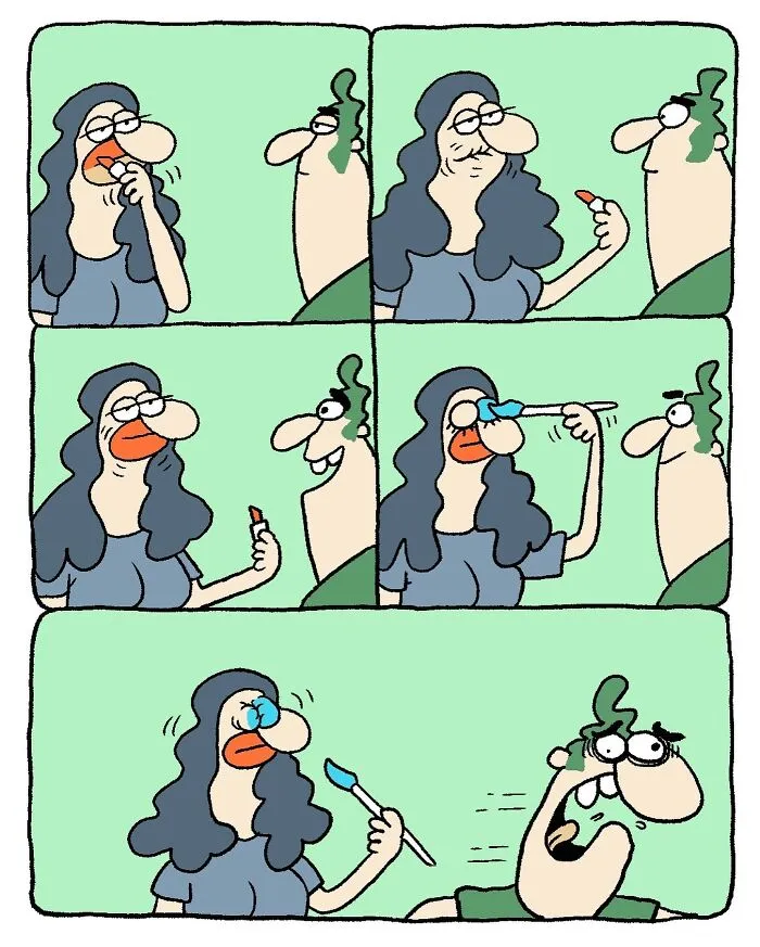 35 Comics That Start Out Innocent, And Then Surprise With Unexpected Twists