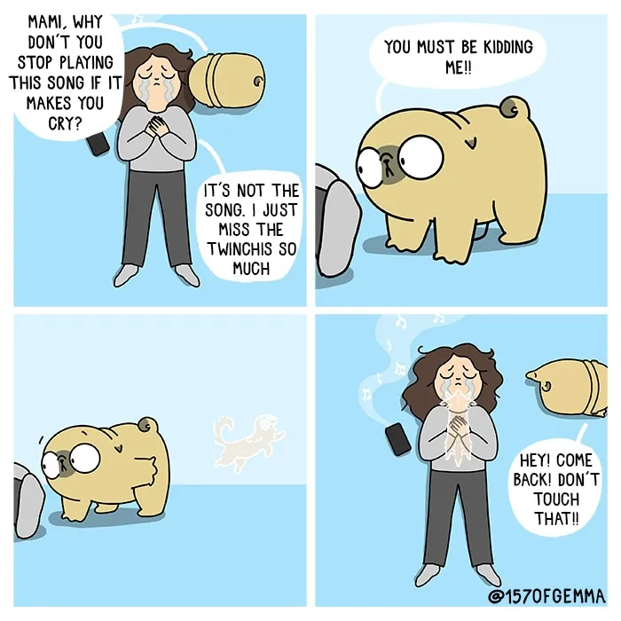 Artist Draws Her Life With Mochi The Pug, And It’s Funny And Heartwarming (23 New Pics)