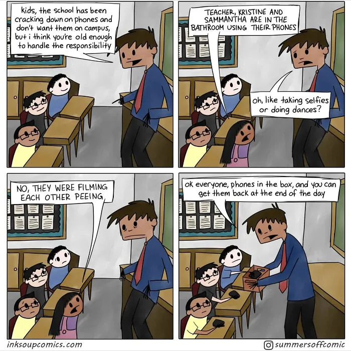 A Teacher Illustrates The Funniest (And Most Exhausting) Parts Of Classroom Life (41 New Pics)
