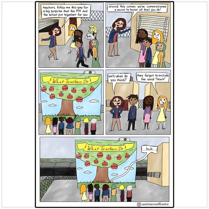 A Teacher Illustrates The Funniest (And Most Exhausting) Parts Of Classroom Life (41 New Pics)