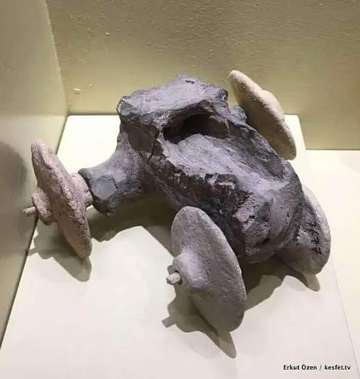 The World’s Oldest Surviving Toy, Dating Back To The Chalcolithic Period Around 5500-3000 Bc, Is Exhibited At The Mardin Museum, Turkey