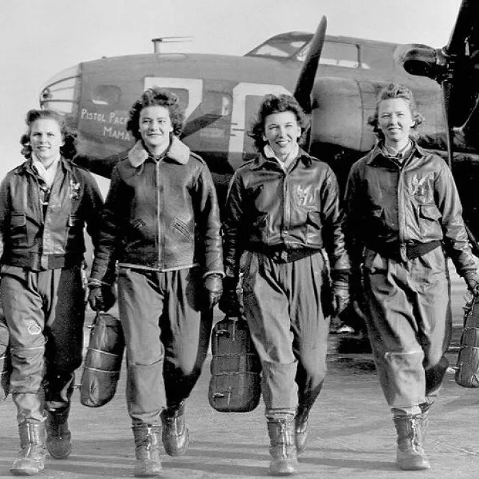 Female Pilots From The British Air Transport Auxiliary (Ata), Recruited To Work As Ferry Pilots And Deliver Military Airplanes From Factories To Aerodromes In World War II, England, 1939-45