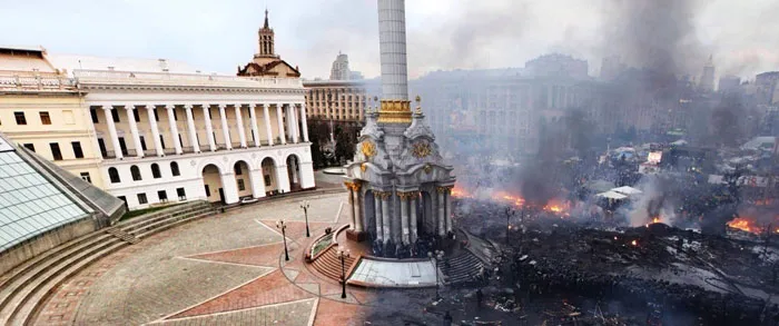 Before And After The Kiev Riots