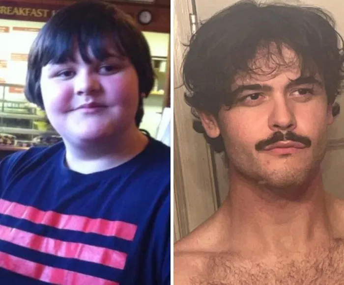 Middle School (Age 12) —>  Now (Age 21)