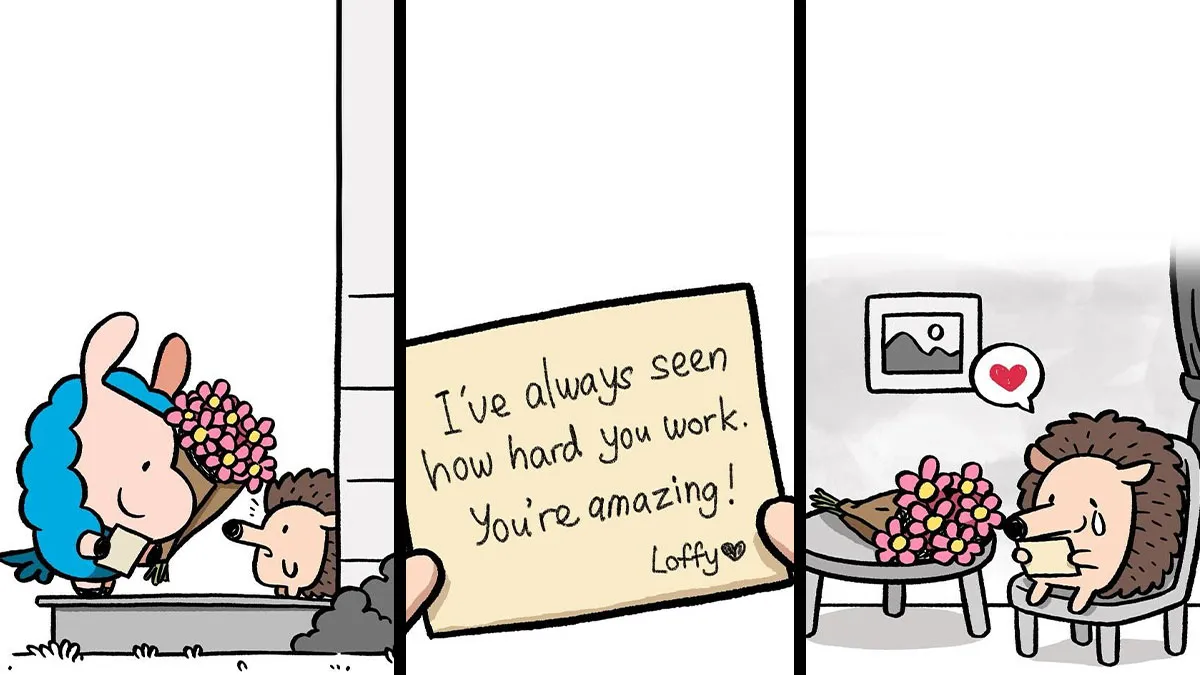 21 Soft And Heartwarming Comics By Chris Yang About Being There For Each Other