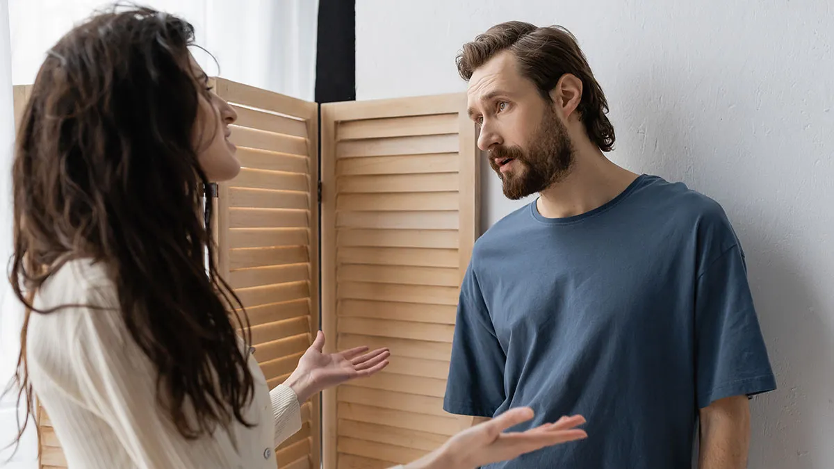 Man Blames Wife For Leaving Slacks At Home, Gets A Harsh Reality Check From The Internet