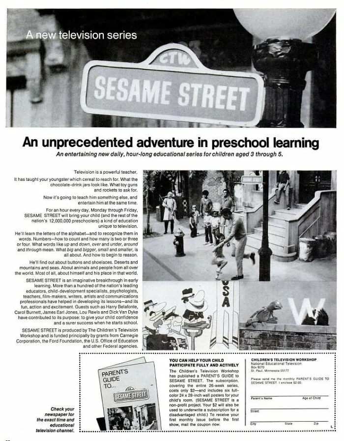 1969 - Sesame Street