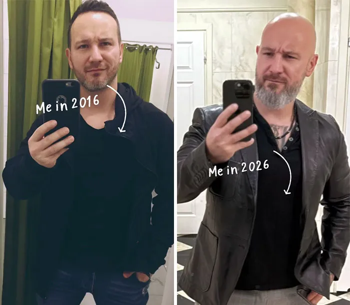 65 Then-And-Now Pics That Show How People Have Changed In The Last Ten Years