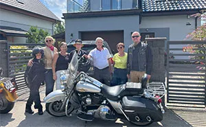 A Family Road Trip, Two Old Harleys, And 8,500 KM Of Hope For A 15-Year-Old With Cancer