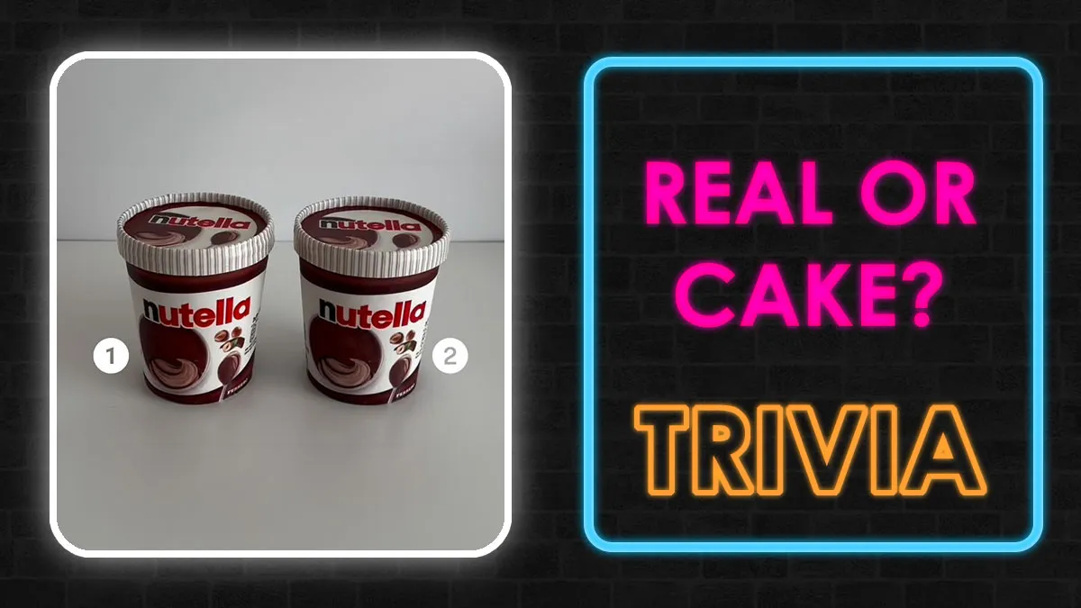“Which One Is The Cake?”: See If Your Eyes Can Spot 35 Shockingly Real Objects