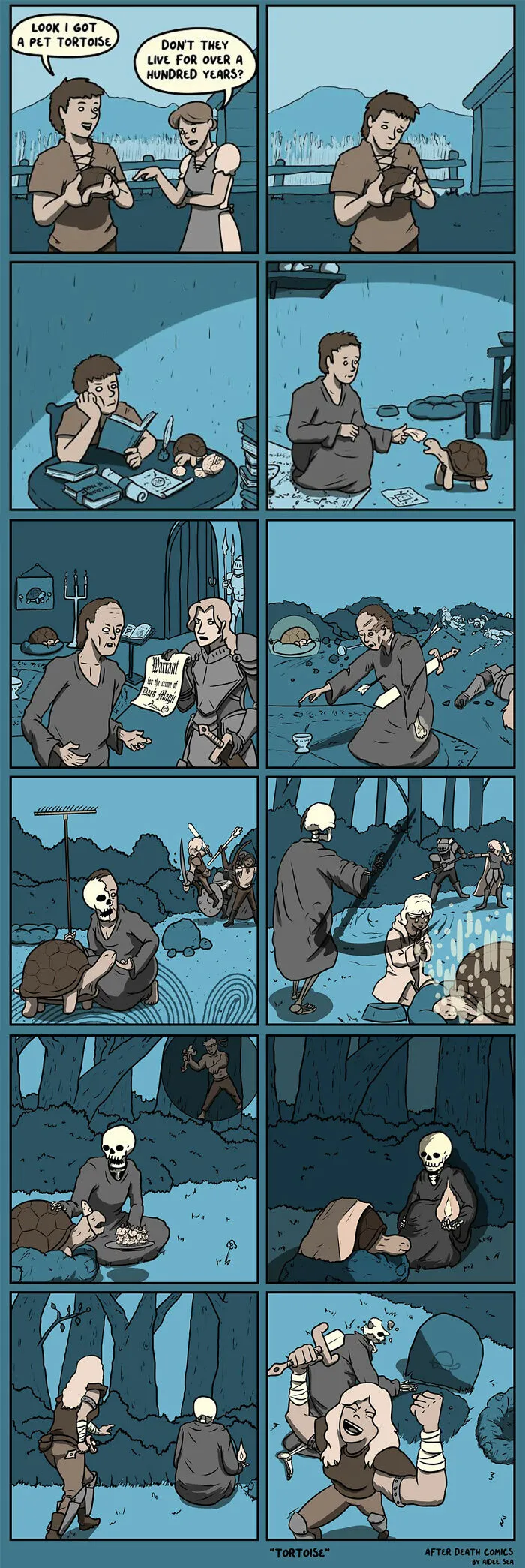 20 Funny And Slightly Unhinged Comics By Aidee Sea (New Pics)