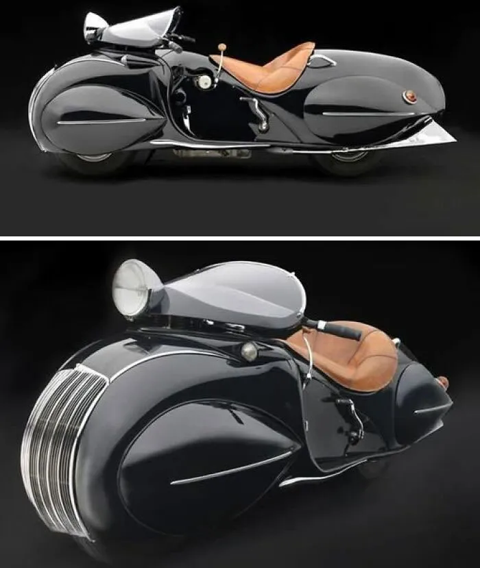 1930 Henderson Kj Streamline Motorcycle, A Rare Example Of Art Deco Design