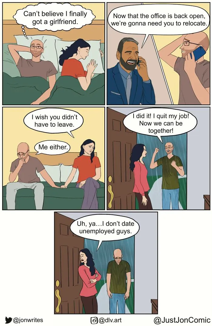 28 Darkly Relatable Comics That Might Make You Laugh And Cringe At The Same Time (New Pics)