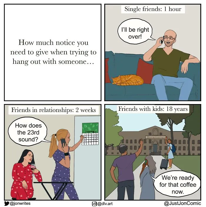 28 Darkly Relatable Comics That Might Make You Laugh And Cringe At The Same Time (New Pics)