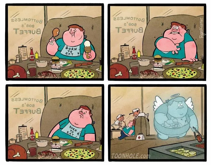 27 Funny And Sometimes Dark Comics With Unexpected Twists By Toonhole Ryan (New Pics)