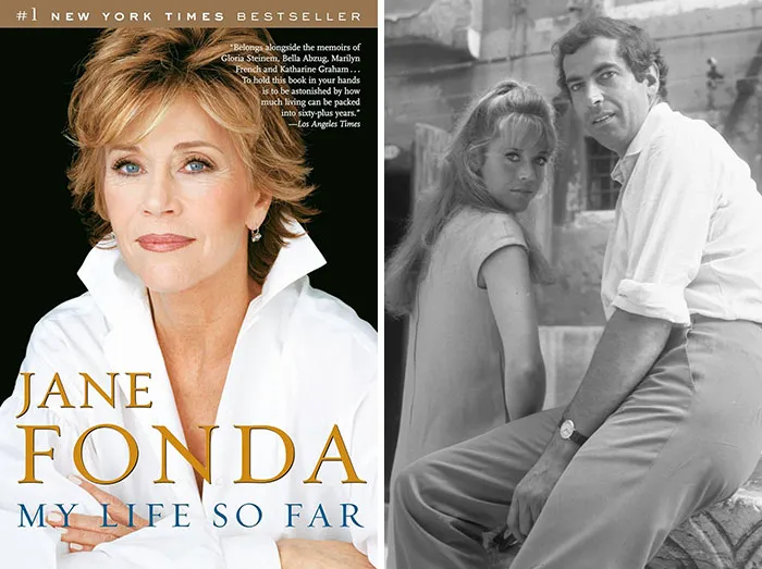 Jane Fonda lamentó haber sido sumisa con su marido Roger Vadim