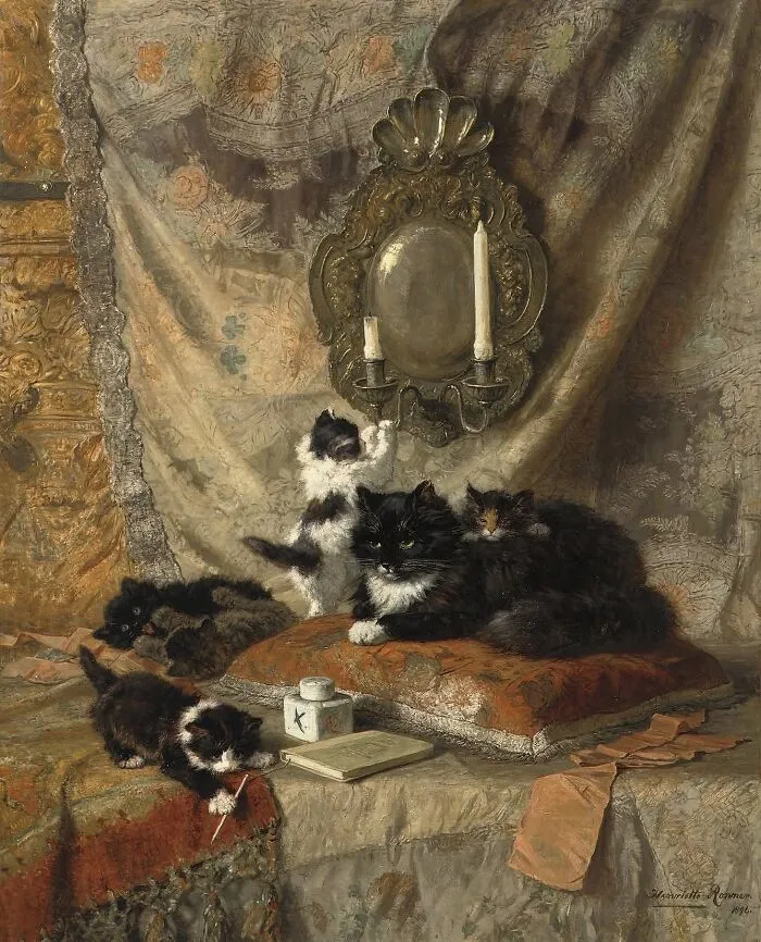Cats Have Ruled Art For Centuries: Here Are 80 Amazing Examples