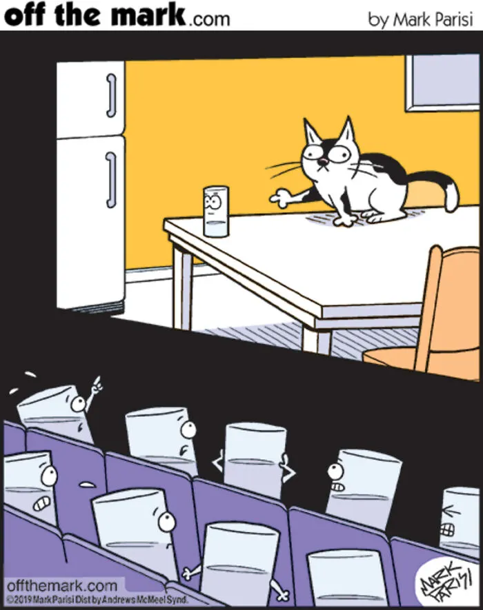 These 30 Funny One-Panel Comics By Legendary Cartoonist Mark Parisi Might Make You Smile (New Pics)