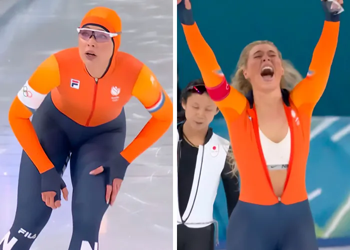 Jutta Leerdam Exposes Her Undergarment At The Olympics