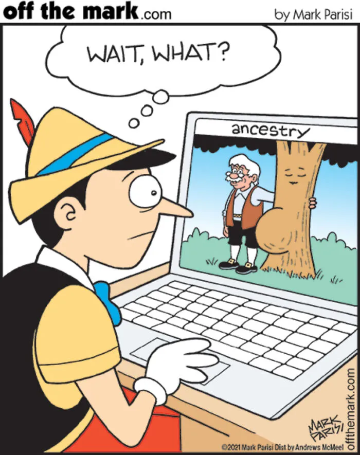 Mark Parisi Is Back With 43 New "Off The Mark" Cartoons Full Of Everyday Humor