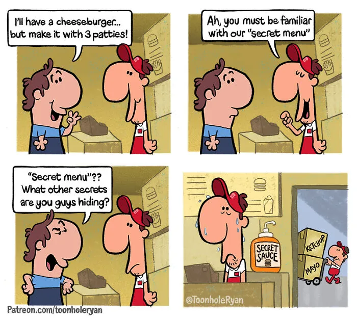 27 Funny And Sometimes Dark Comics With Unexpected Twists By Toonhole Ryan (New Pics)