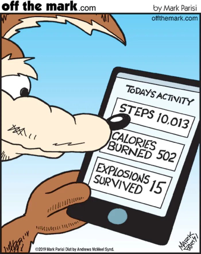 Mark Parisi Is Back With 43 New "Off The Mark" Cartoons Full Of Everyday Humor