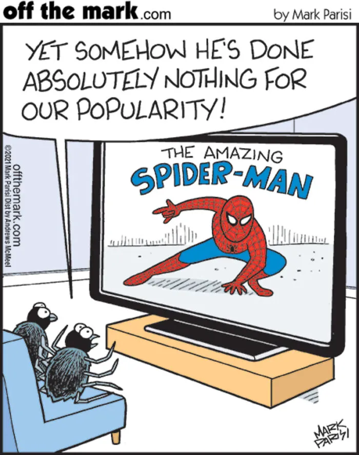 Mark Parisi Is Back With 43 New "Off The Mark" Cartoons Full Of Everyday Humor