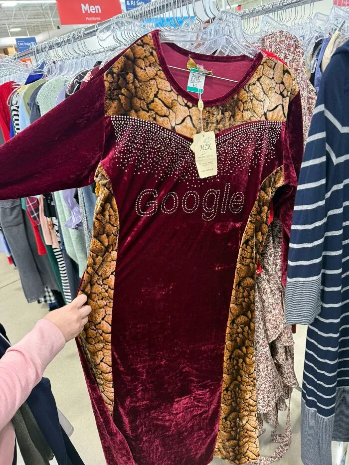 There’s So Much To Take In. The Animal Print, The Rhinestones, The Google Product Placement