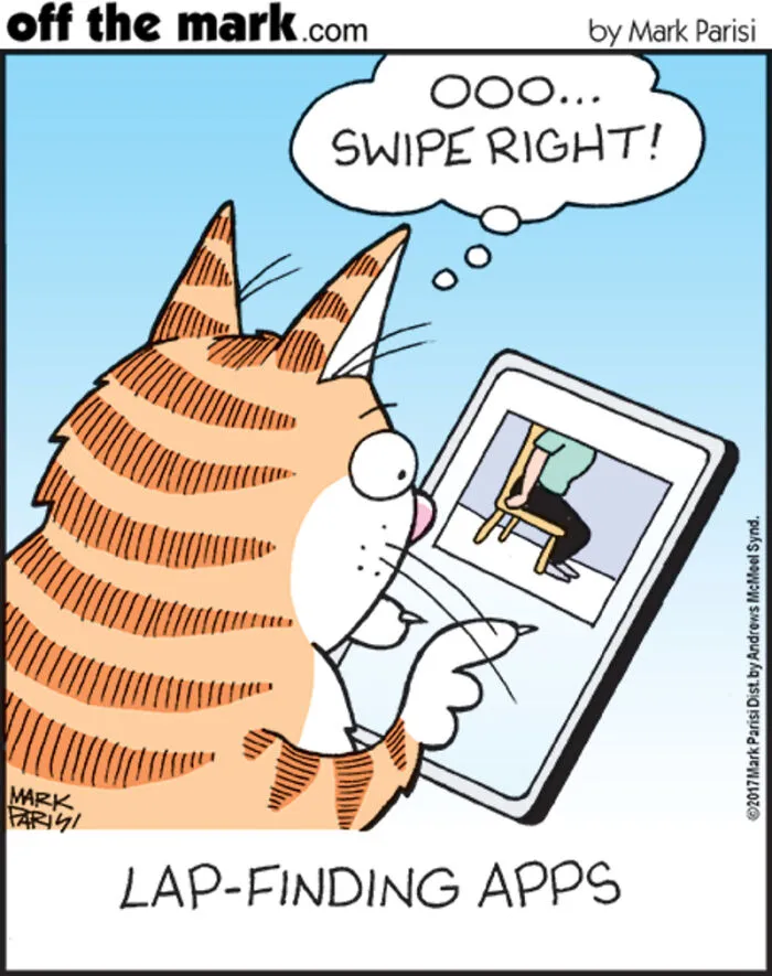 Mark Parisi Is Back With 43 New "Off The Mark" Cartoons Full Of Everyday Humor