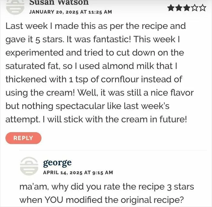 George Is Not Having Susan's Nonsense