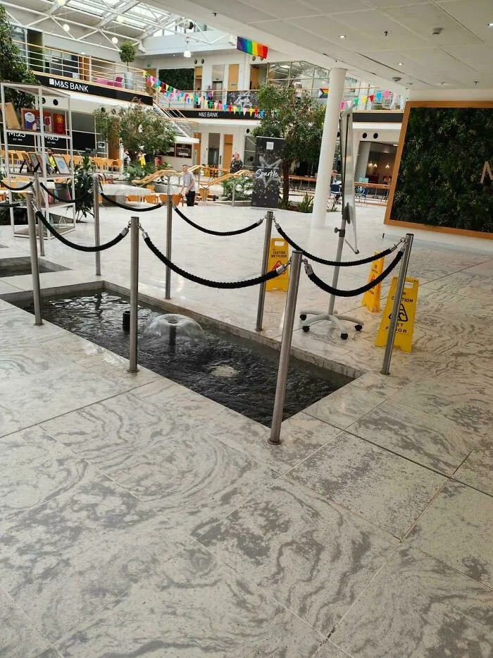 At What Point Do You Just Go "Ya Know What, It Isn't Worth The Open Floor Water Feature"