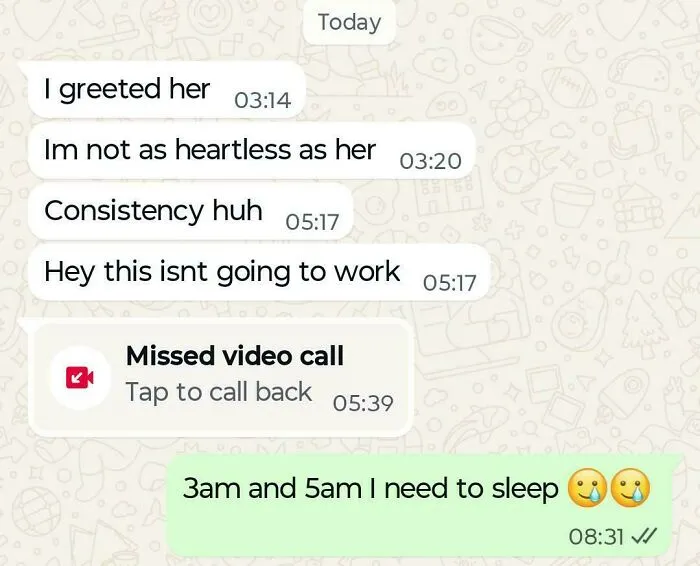 Mad At Me For Sleeping