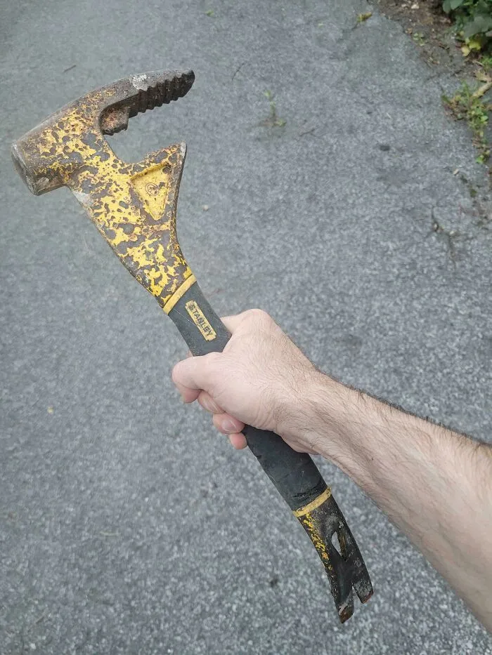 I Found This Legendary Item Buried In My Dad's Driveway. It's Indestructible, Unstoppable, And Easily My Favourite Demolition Tool