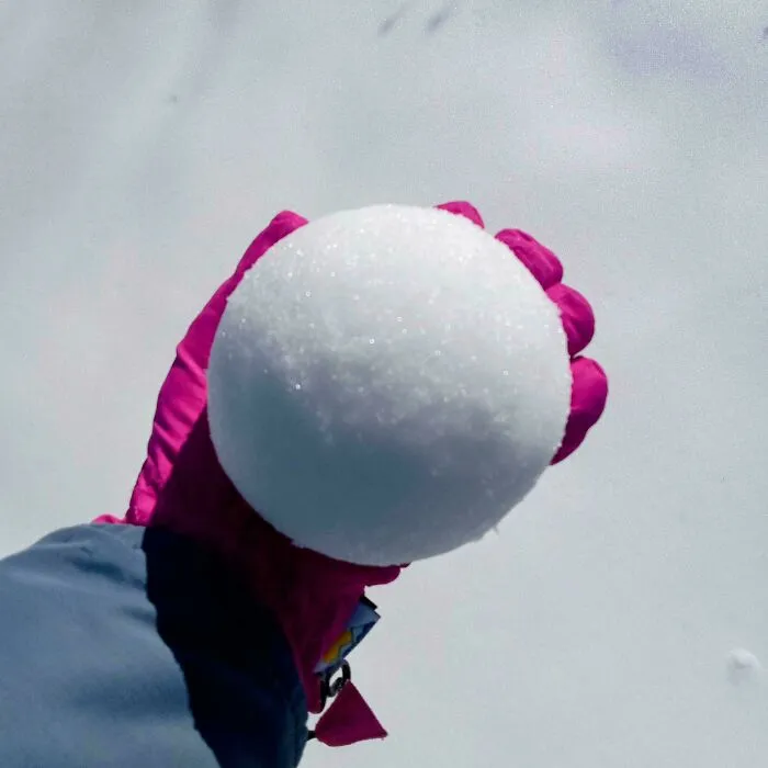 Perfect Snowball I Made