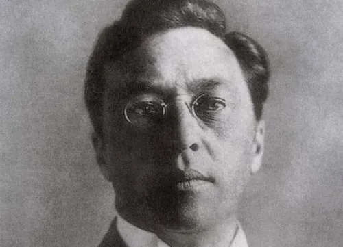 Portrait of Wassily Kandinsky, a pioneer of abstract art focusing on color, form, and emotion beyond realism.