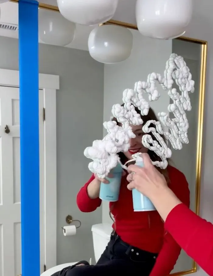 Shaving Cream for Foggy Bathroom Mirrors