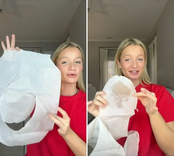 Toilet Seat Covers as Blotting Paper