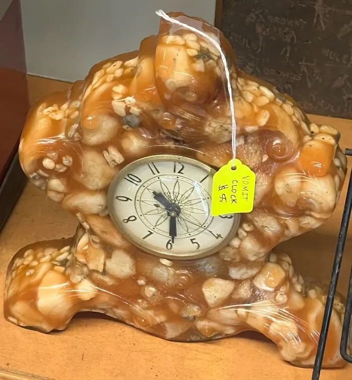 Found A Vomit Clock In The Wild